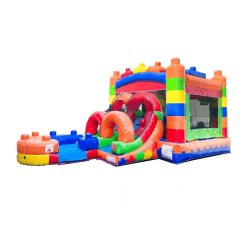 Blocktopia Bounce House Combo