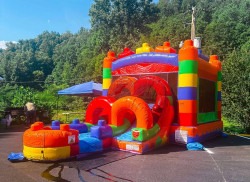 Blocktopia 1754607161 Blocktopia Bounce House Combo